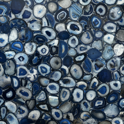 Brazilian Blue Dark Semi-Precious Stone Slab