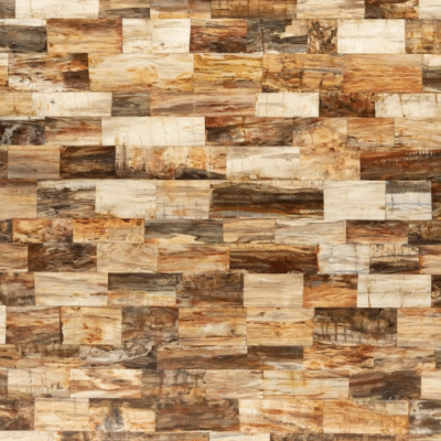Brown Petrified Brick Semi-Precious Stone Slab