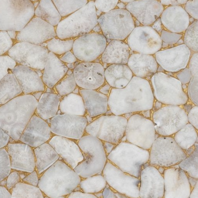 Crystal Glitter Semi-Precious Stone Slab