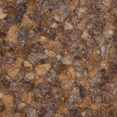 Golden Dark Quartz Semi-Precious Stone Slab