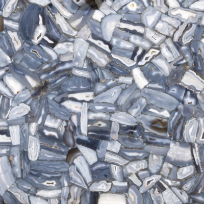 Gray Agate Extra Semi-Precious Stone Slab
