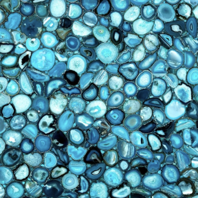 Green Agate Semi-Precious Stone Slab