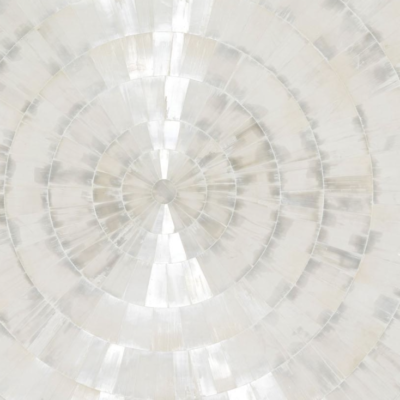 Selenite Sunburst Semi-Precious Stone Slab