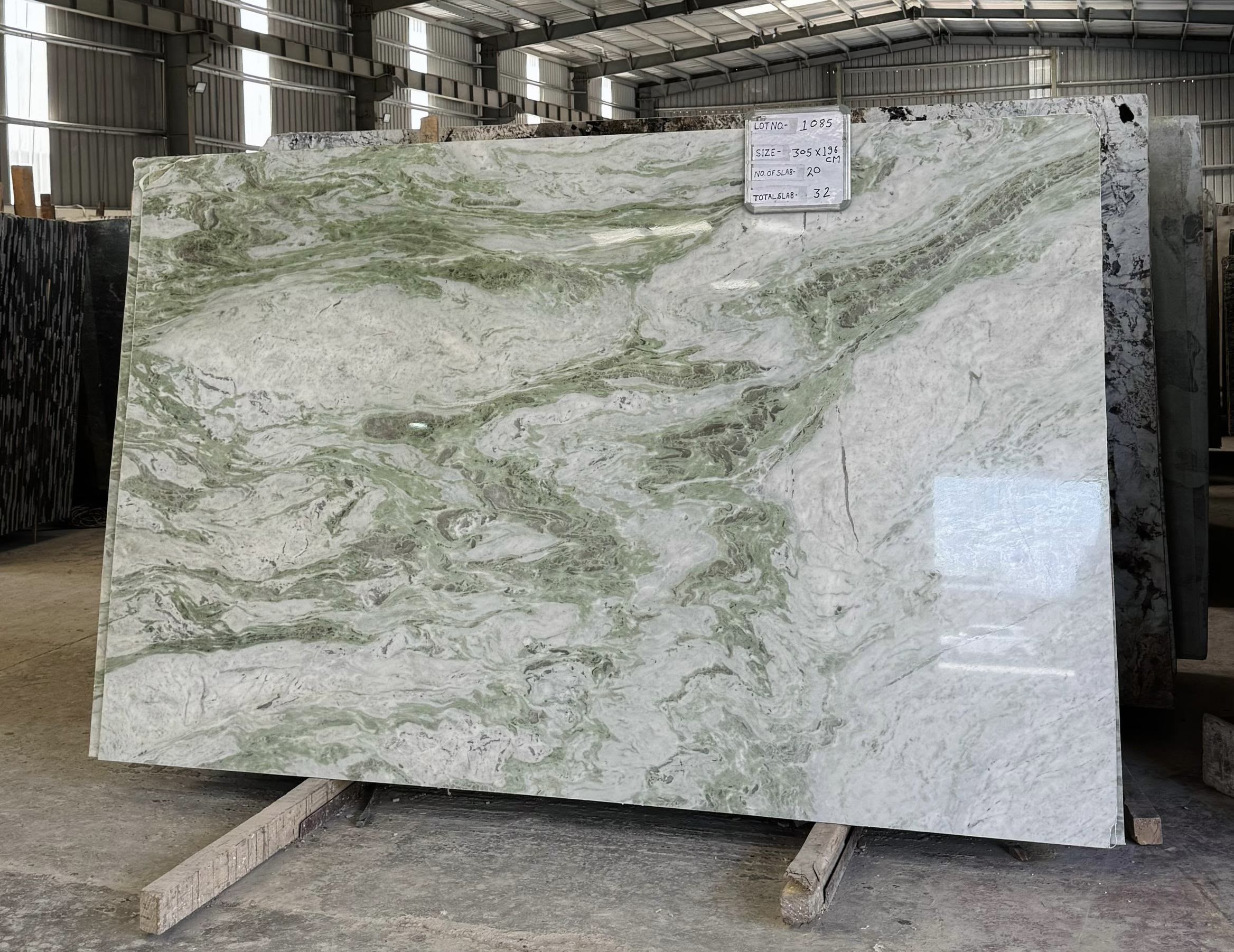Groen onxy Kwartsiet Natuursteen