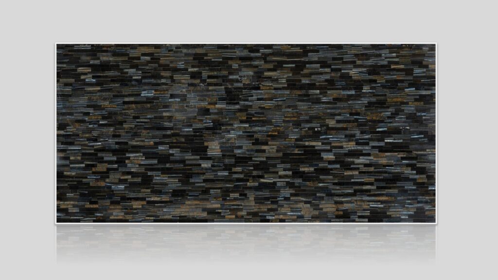 Blue Tiger Eye Semi-Precious Stone Slab