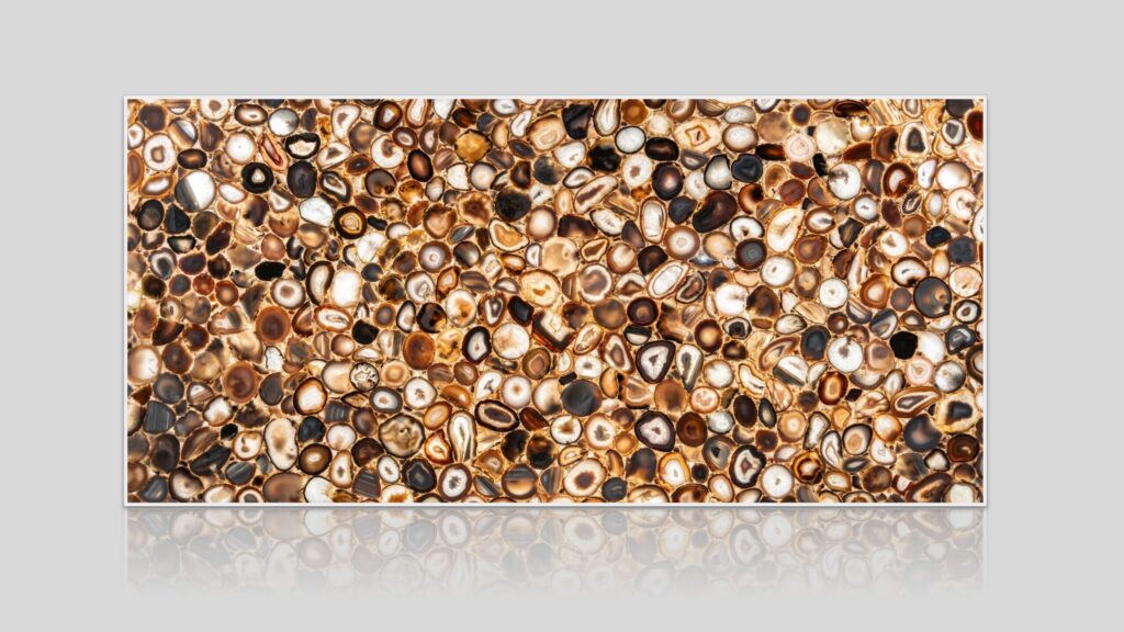 Brazlian Agate Semi-Precious Stone Slab