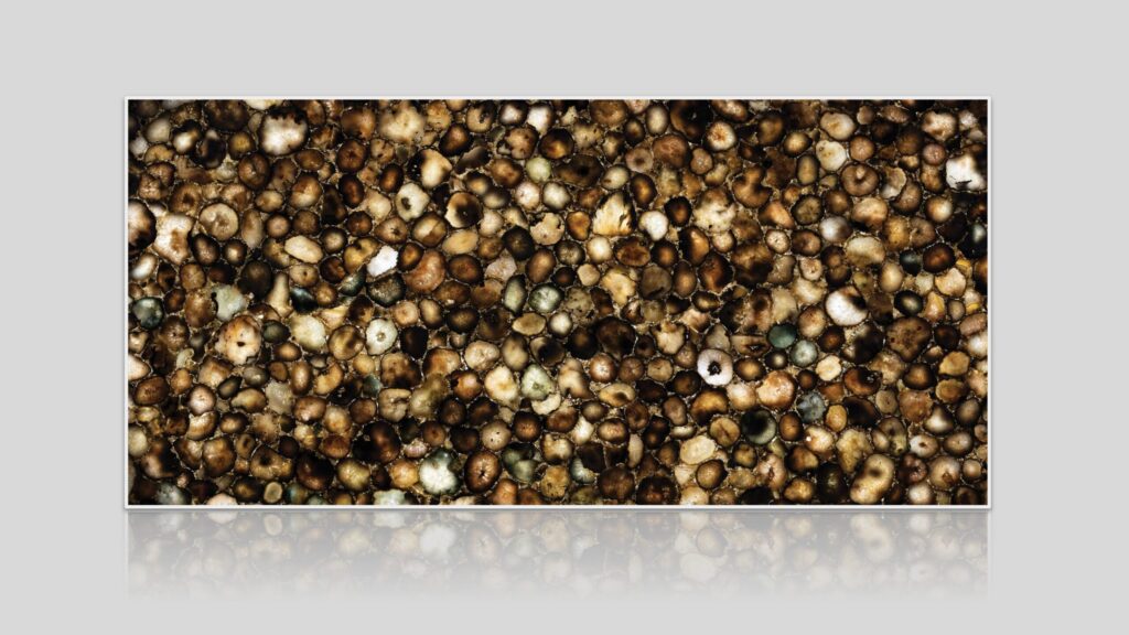 Brown Agate Semi-Precious Stone Slab