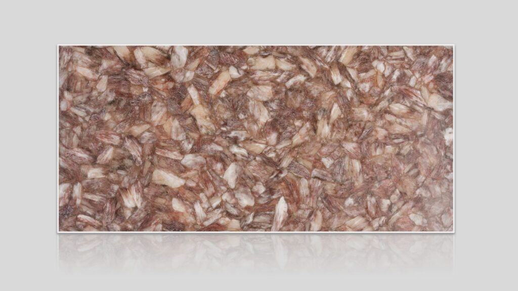 Hematite Quartz Semi-Precious Stone Slab