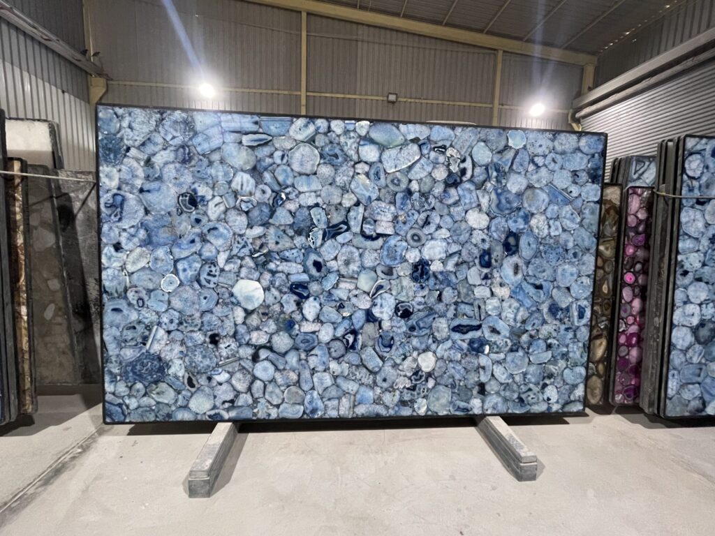 Ocean Agate Semi-Precious Stone Slab