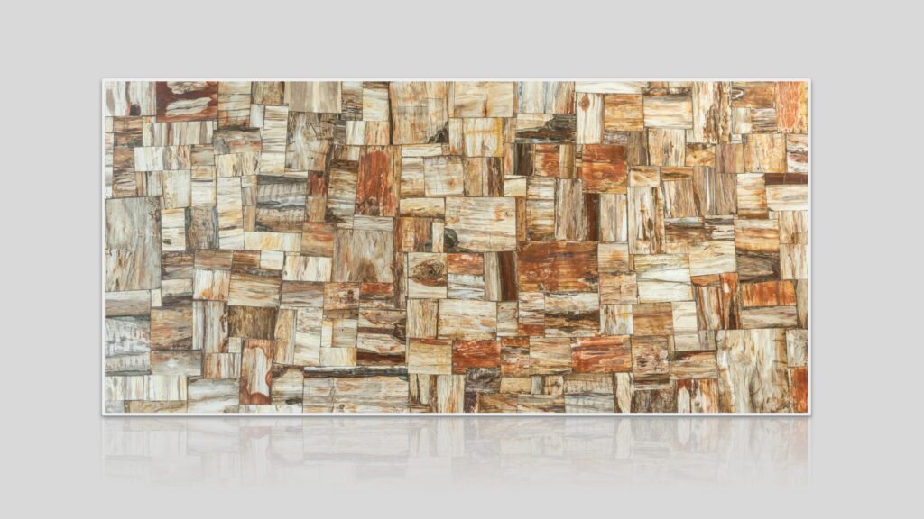 Petrified Retro Extra Semi-Precious Stone Slab