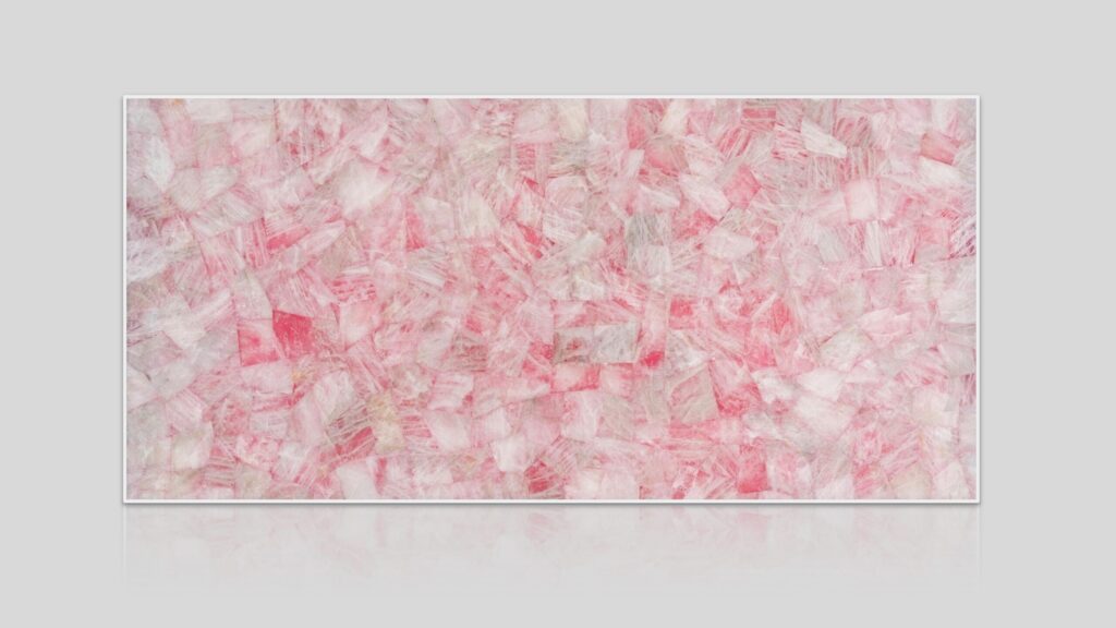 Pink Quartz Semi-Precious Stone Slab