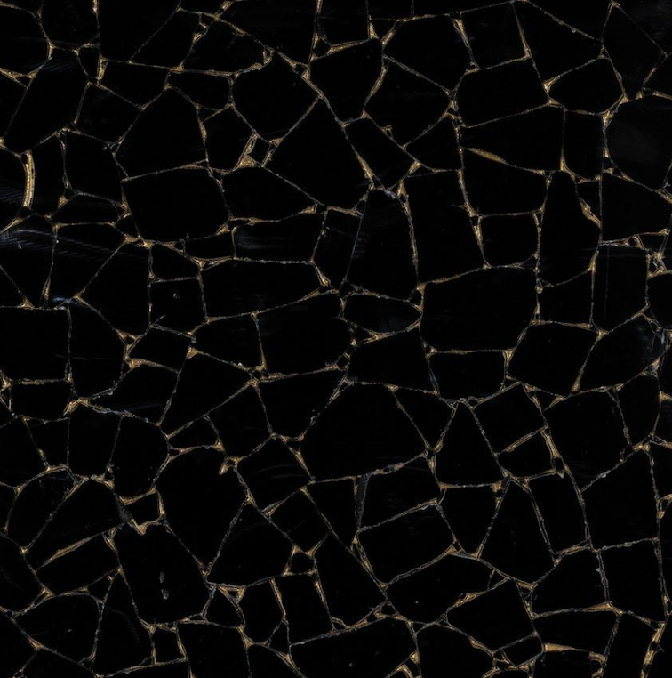 Black Obsidian Semi-Precious Stone Slab