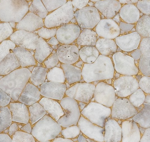 Crystal Glitter Semi-Precious Stone Slab