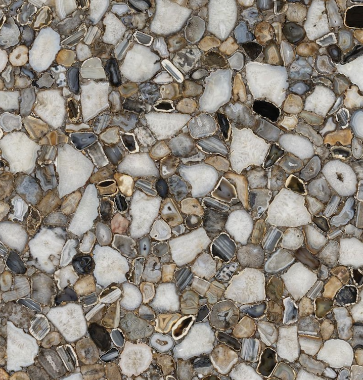 Jumble Agate Semi-Precious Stone Slab