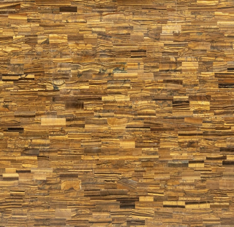 Golden Tiger Eye Brick Semi-Precious Stone Slab