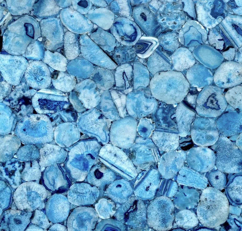 Ocean Agate Semi-Precious Stone Slab