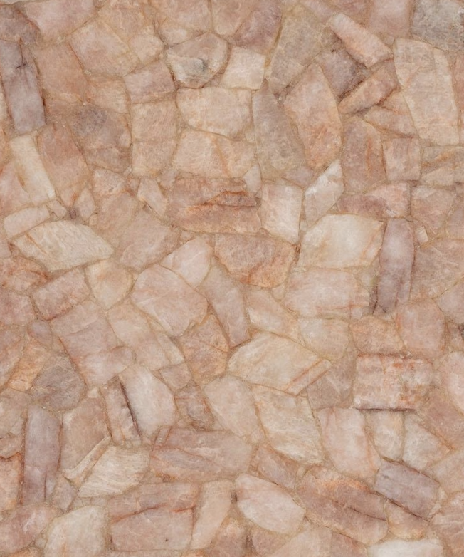 Peach Quartz Semi-Precious Stone Slab