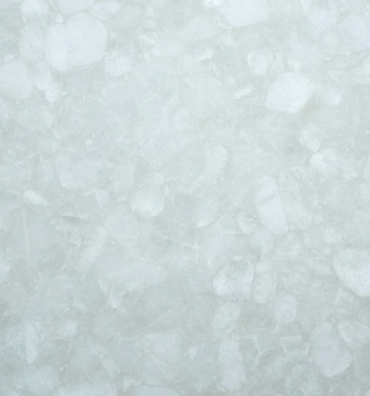 White Quartz Semi-Precious Stone Slab