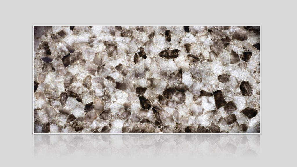 Smoky Quartz Semi-Precious Stone Slab