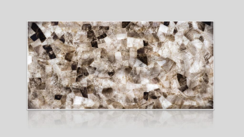 Smoky Quartz Butt Joint Semi-Precious Stone Slab