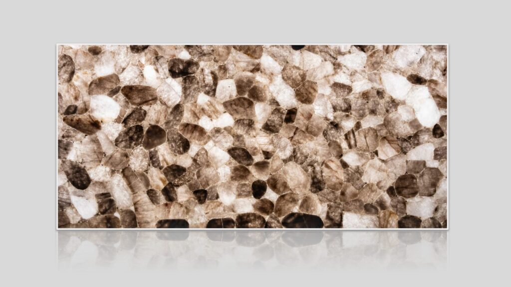 Smoky Quartz Extra Semi-Precious Stone Slab