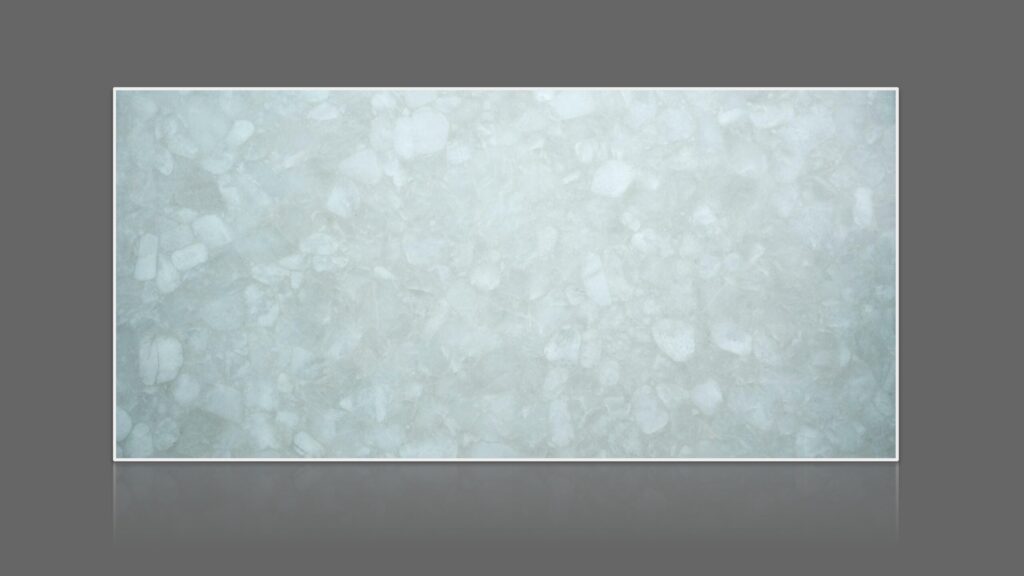 White Quartz Semi-Precious Stone Slab